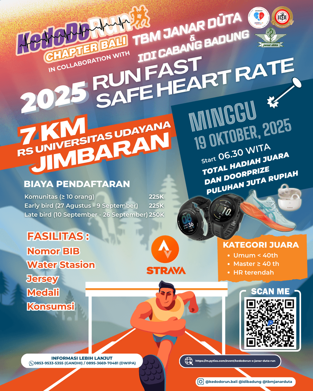 KedoDoRun Chapter Bali x TBM Janar Dūta x IDI Badung