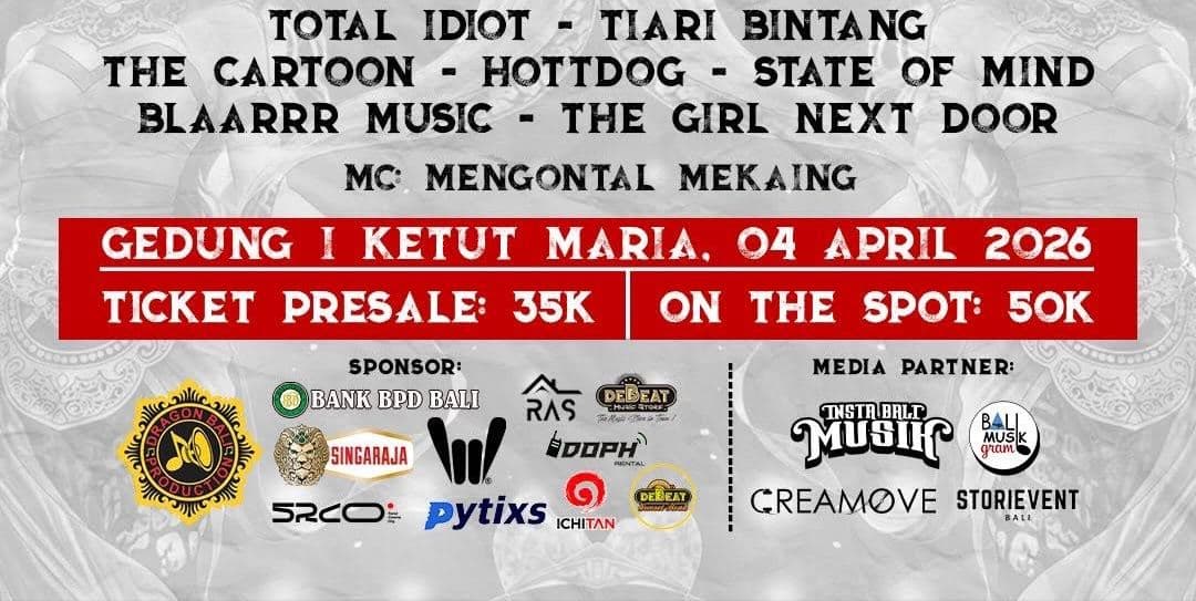 BALIROCKSHOW “Tajir Melintir”